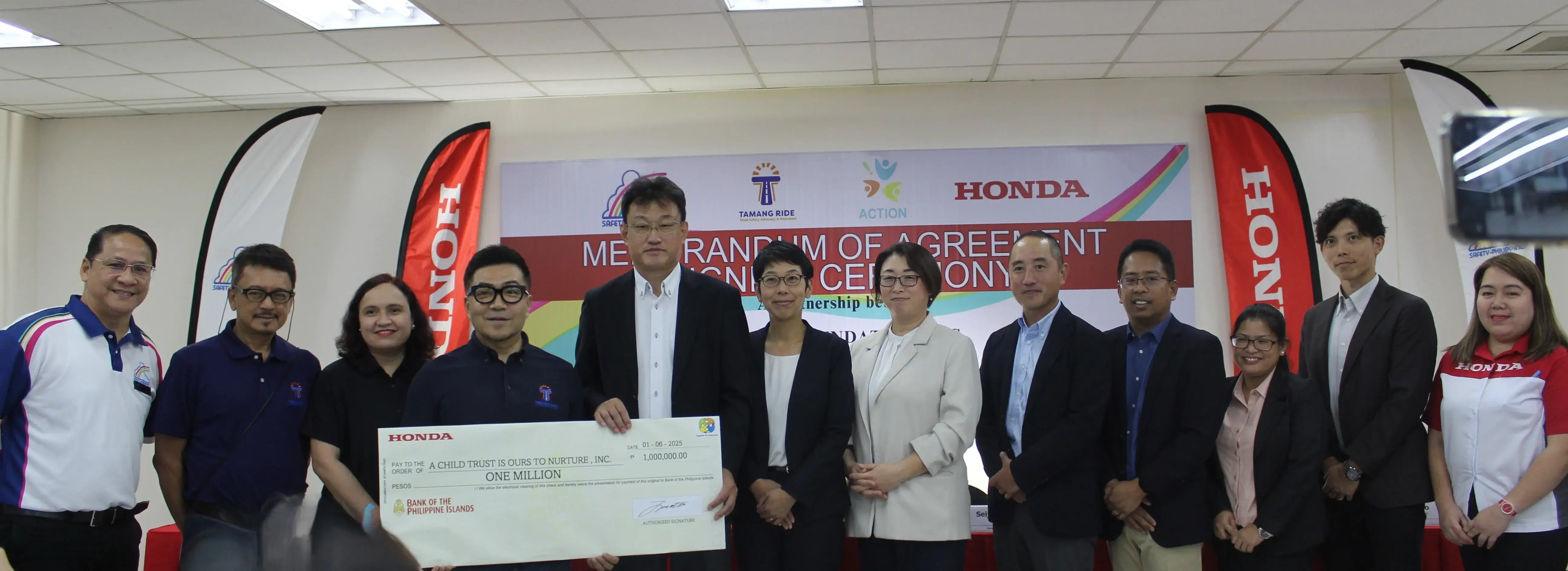 Honda Cars Philippines › Honda Partners with ACTION Tamang Ride PH to ...
