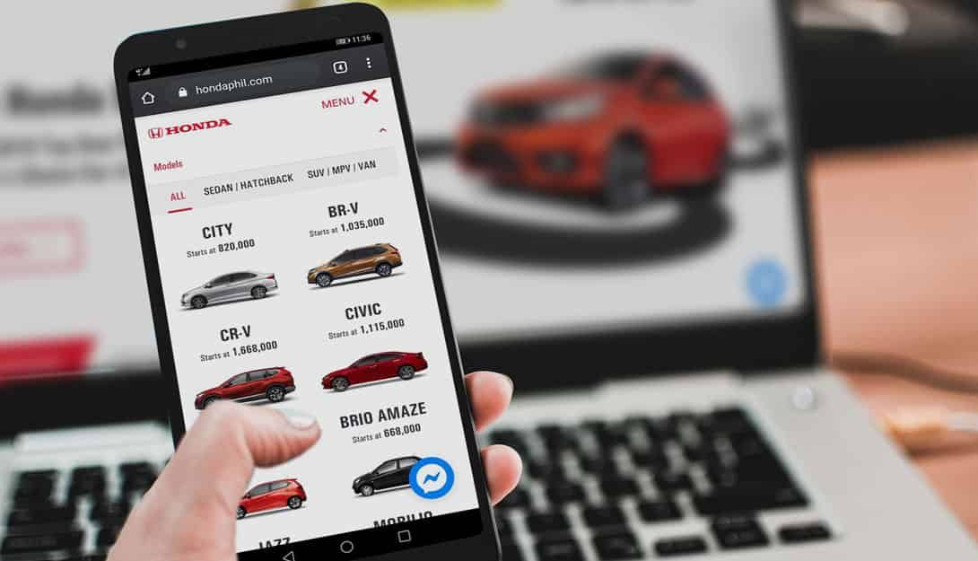 Honda Cars Philippines Honda To Launch Virtual Dealership Transaction Virtual Honda