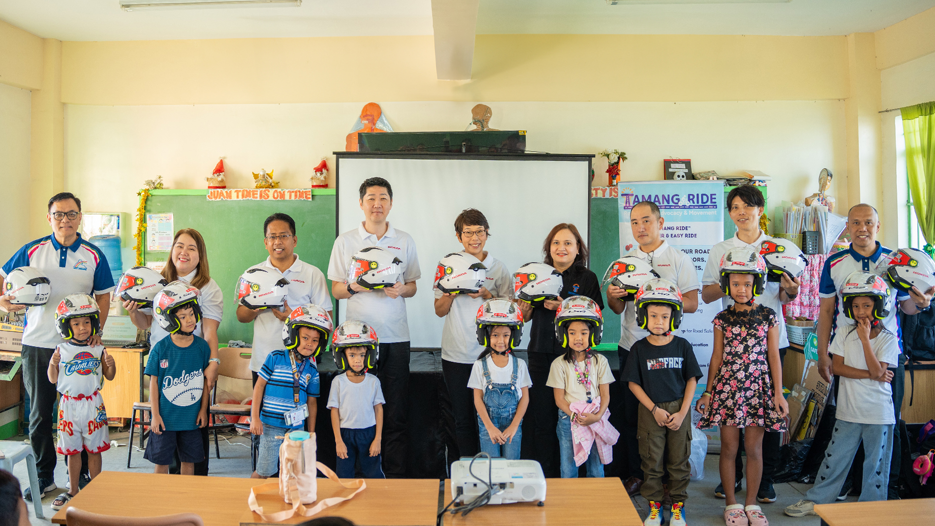 Honda Foundation, Inc. and Tamang Ride PH Continue Road Safety Collaboration Through Kids on Safety Program