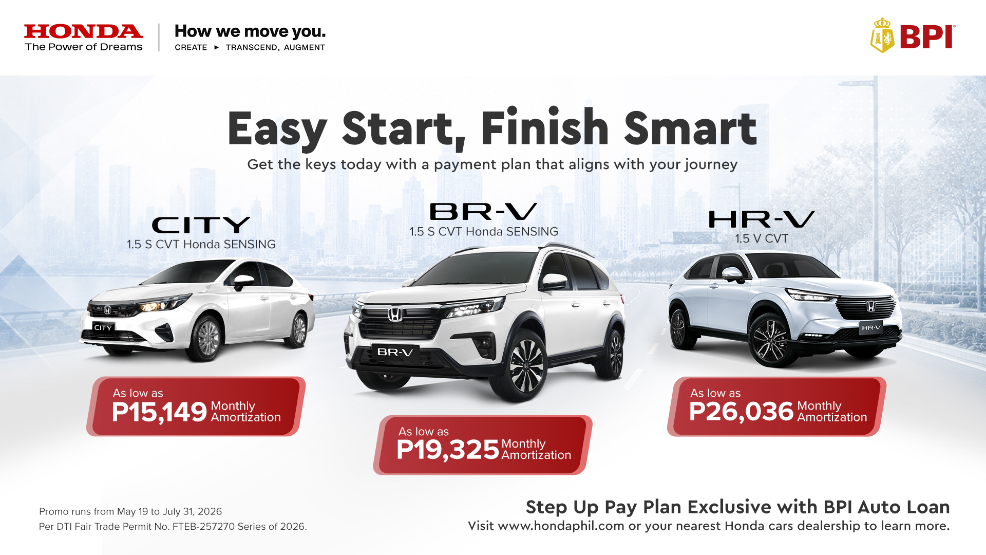 HCPI Makes Car Ownership Easier with Exclusive BPI Financing Deals