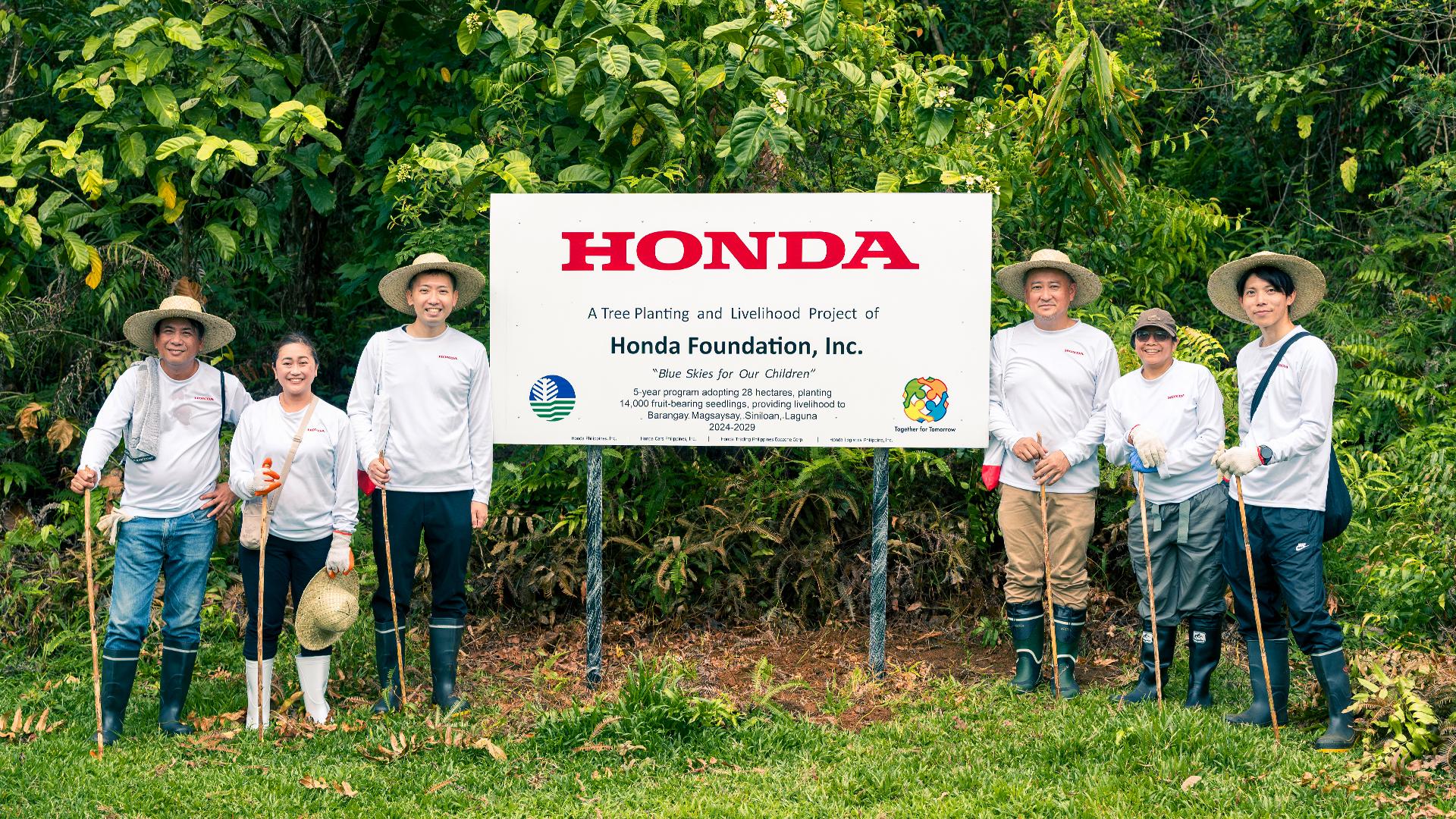 Honda Foundation Celebrates Arbor Day with Tree Planting in Siniloan, Laguna