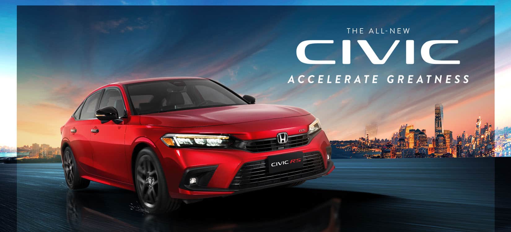 11th generation All-New Honda Civic enters the Philippine market with an all-turbo variant range with Honda SENSING