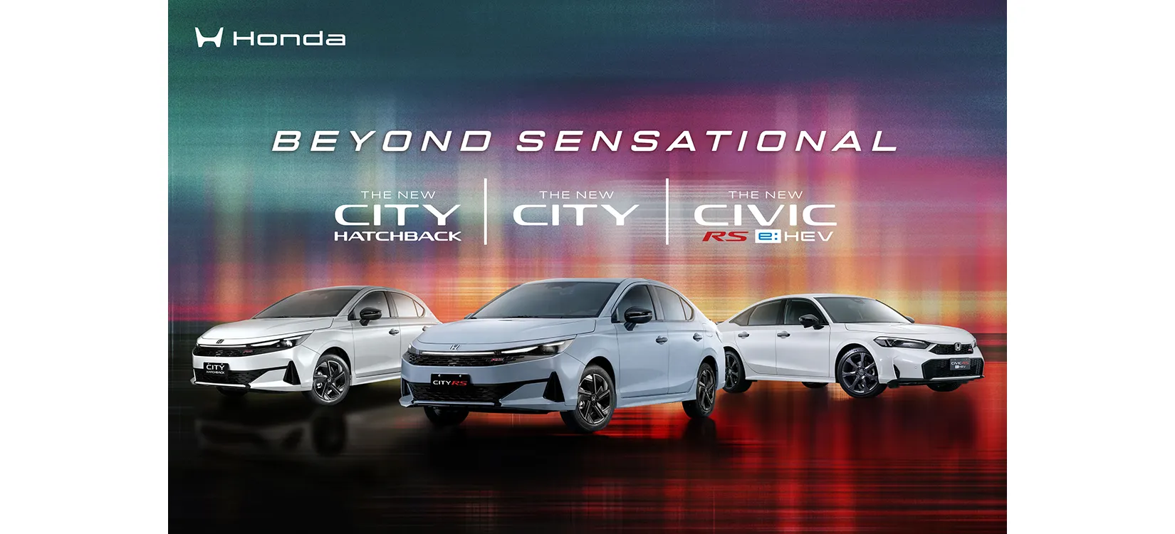 Honda Cars Philippines Launches New City and New City Hatchback; S+ Shift Now Available on New Civic RS e:HEV