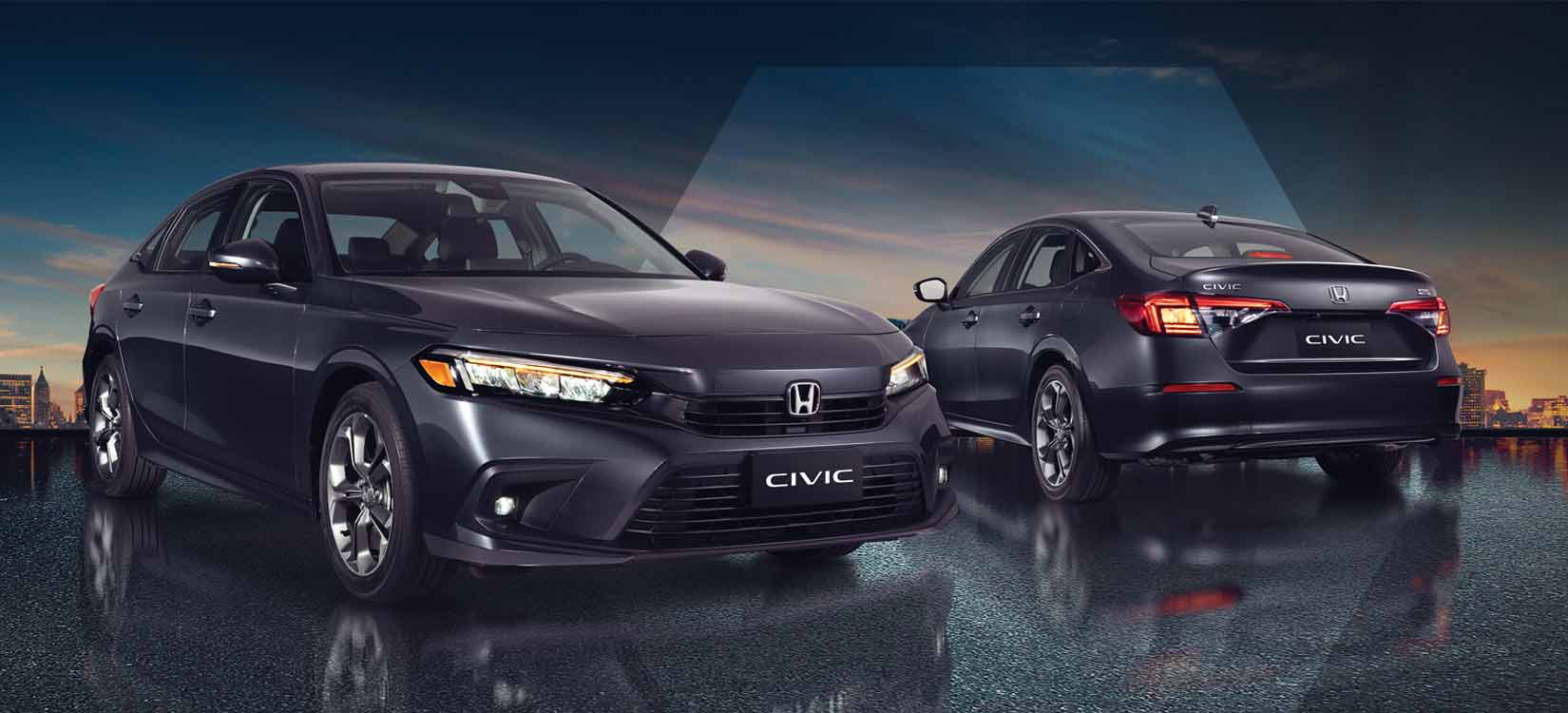 All-New Honda Civic V Turbo CVT Honda SENSING variant now available at Honda Cars dealerships