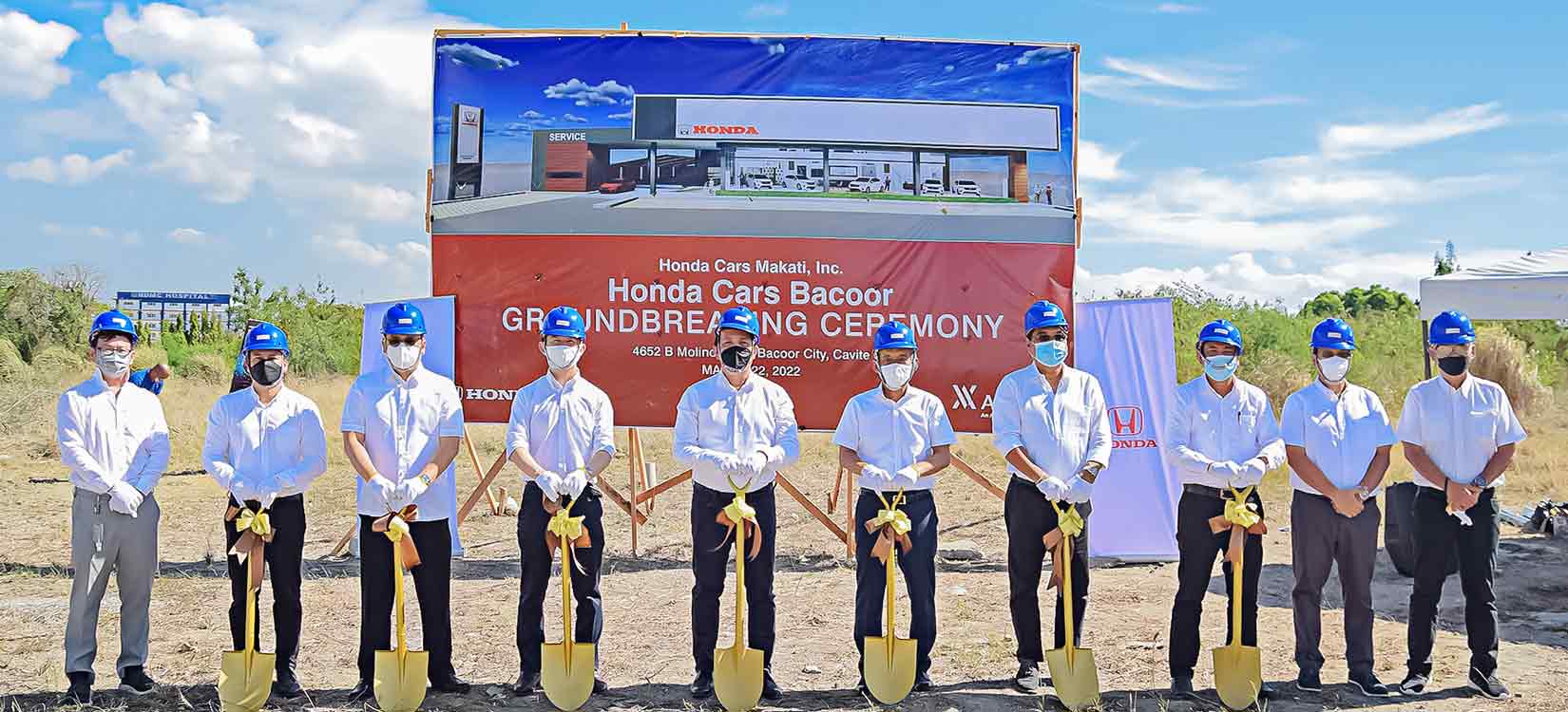 Honda Cars Bacoor Groundbreaking