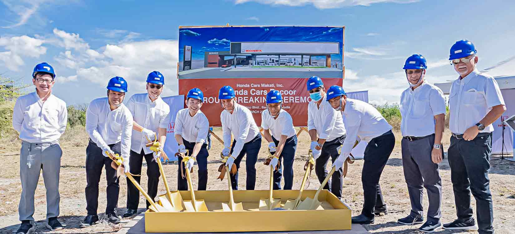 Honda Cars Bacoor Groundbreaking