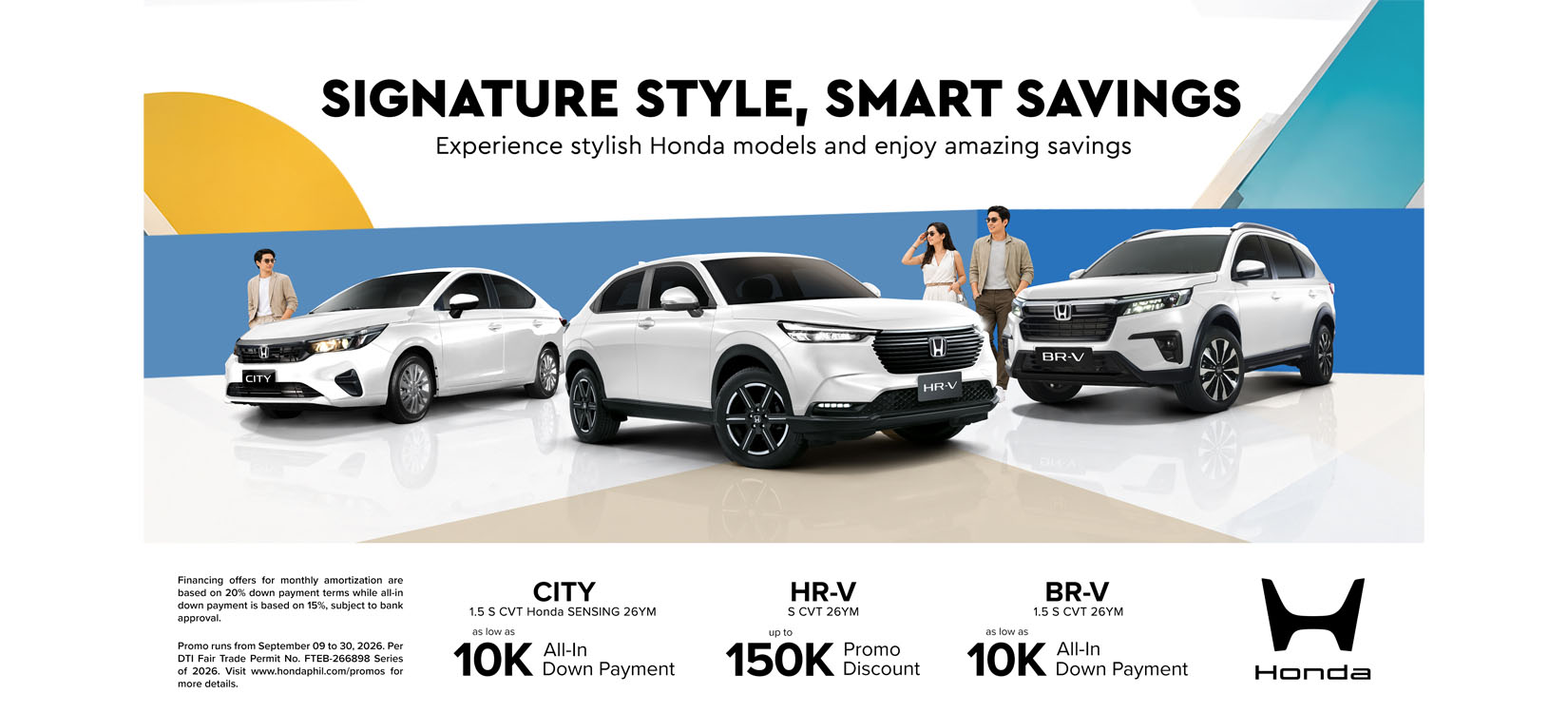 Extended: Save PHP150,000 on the Honda HR-V S with ‘Signature Style, Smart Savings’ Campaign