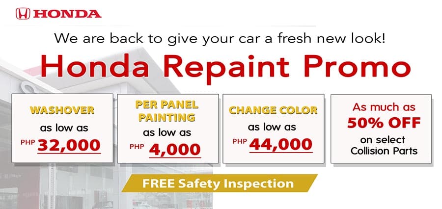 Service Repaint Promo