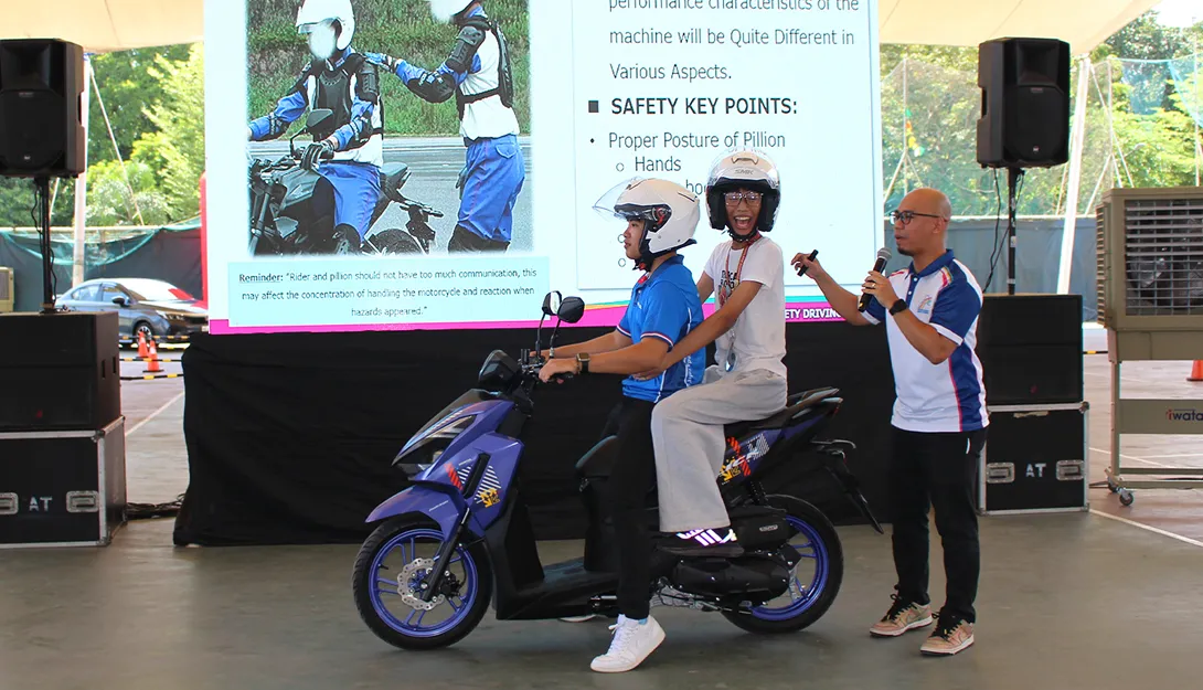 Students on safety