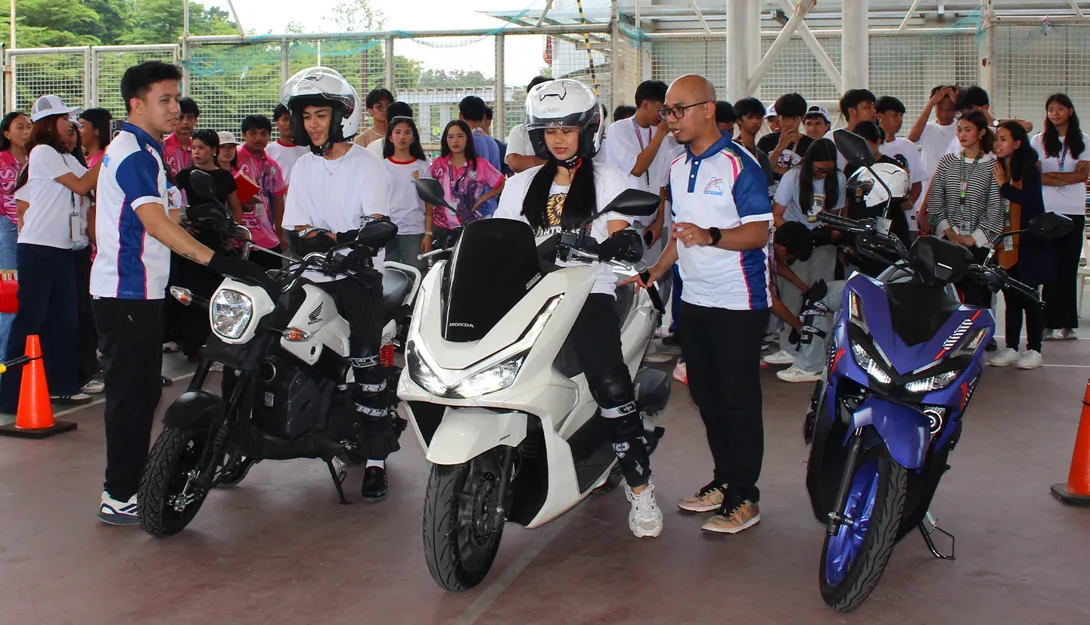 Students on safety
